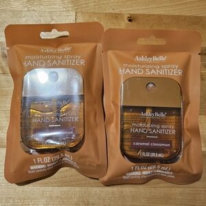 2pc Ashley Belle Moisturizing Spray Hand Sanitizer Caramel Cinnamon